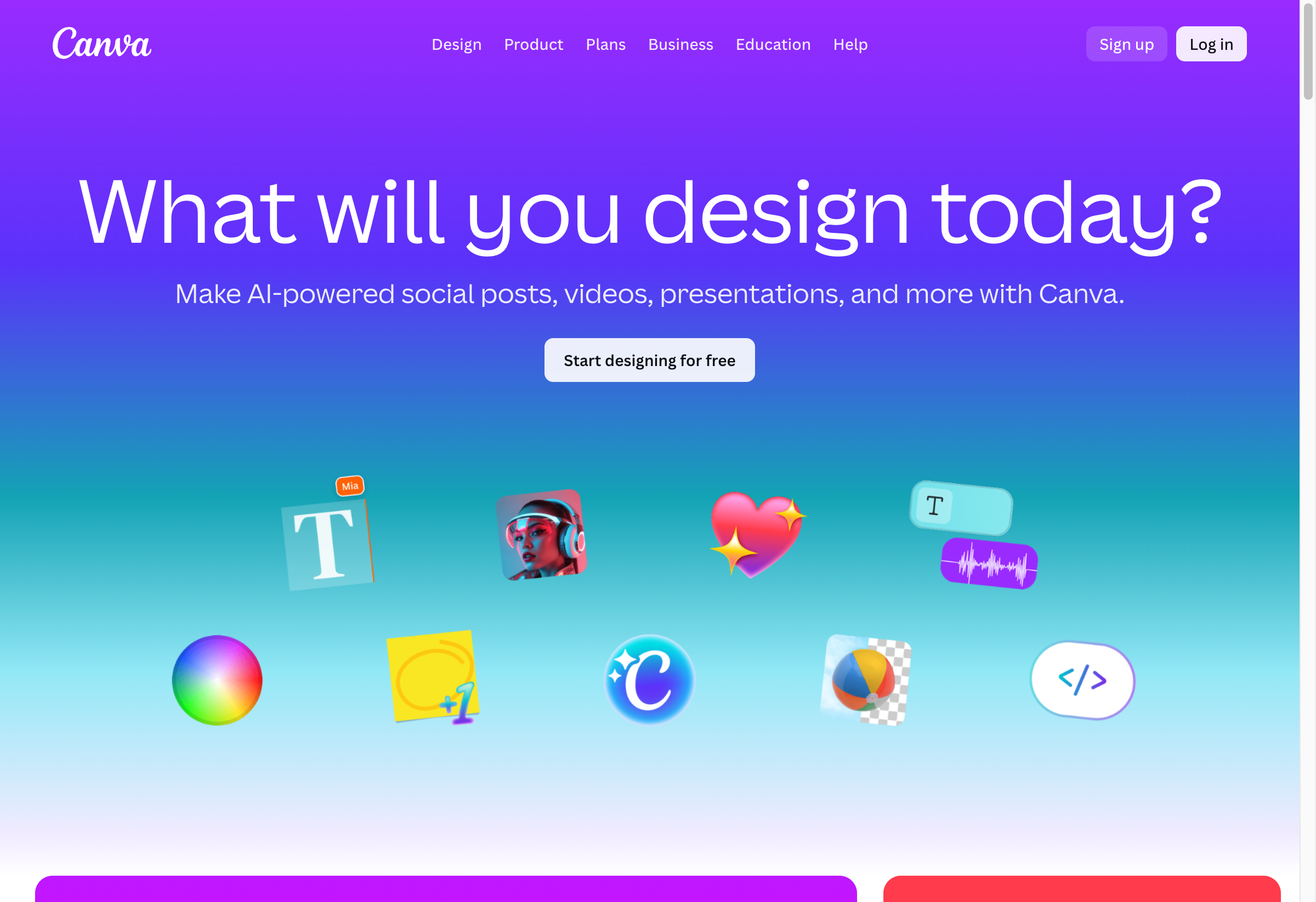 Canva background remover in action