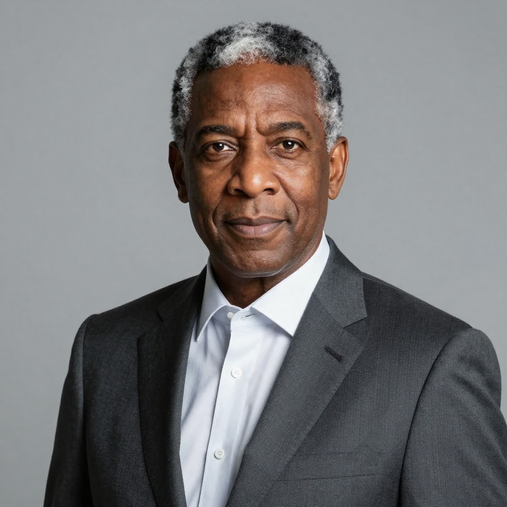 AI generated professional headshot - casual business style